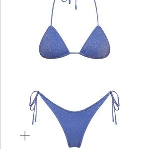 Triangl Stevie Marina Sparkle bikini set